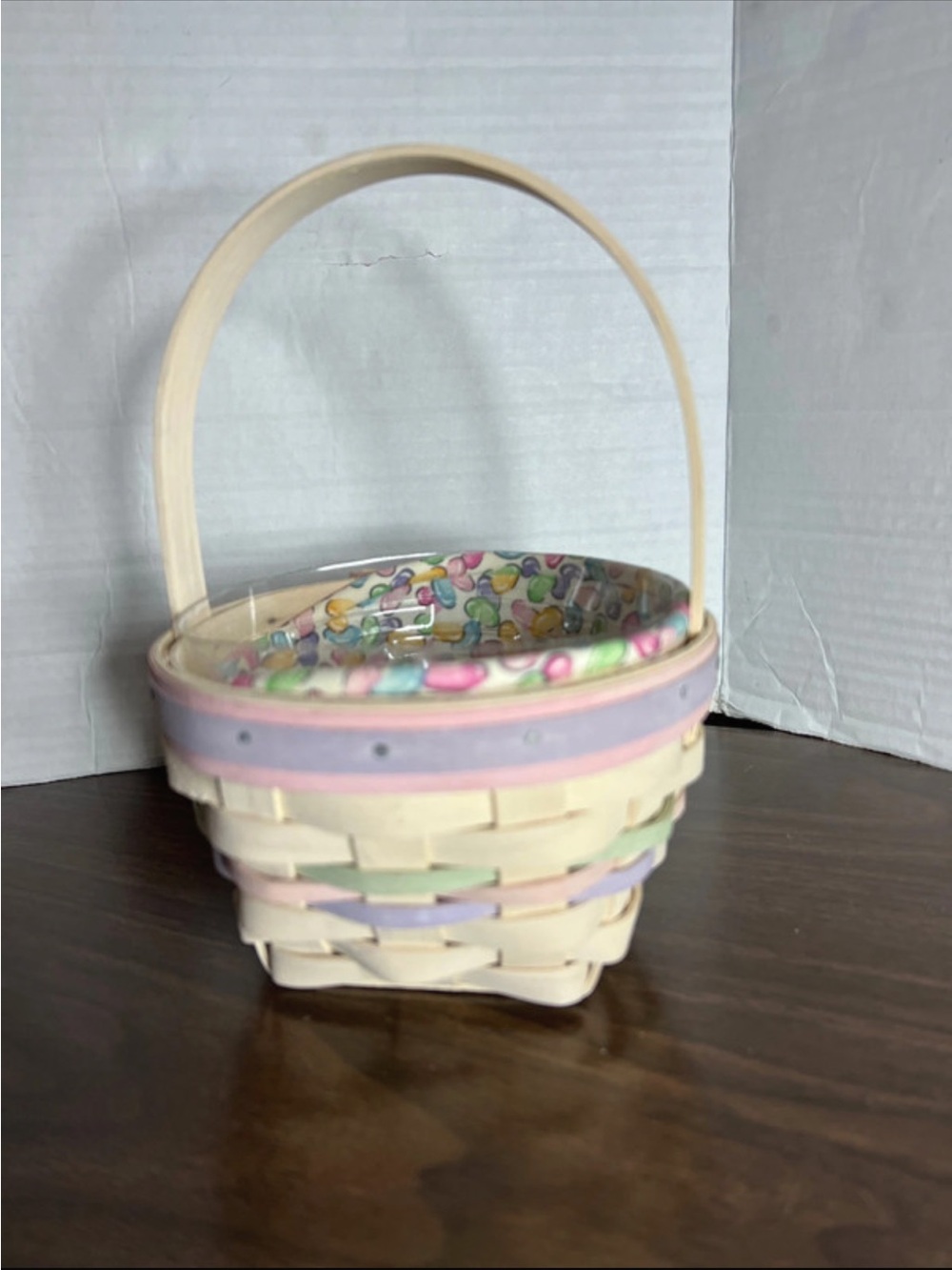 Longaberger Century Celebration Jelly Bean basket  / yr 2000